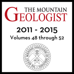 The Mountain Geologist 2011-2015